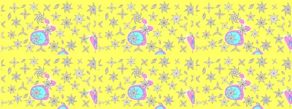 Sketch folk pattern in small wild flowers. Liberty style millefleurs. Floral meadow background for textile, wallpaper, covers, surface, print, gift wrap, scrapbooking, decoupage. Rustic chic.