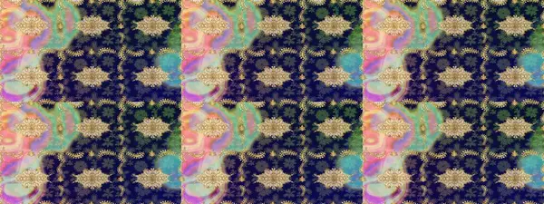 Gri renkli ve altın elementli altın eskiz deseni. Klasik altın desenli eskiz. Tekrarlayan elementlerle soyut arkaplan oluşturun. Raster illüstrasyonu.