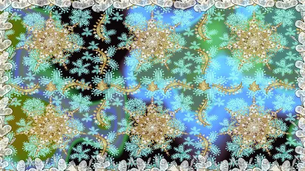 Şam, tasarım için kusursuz desen. Tarafsız renklerde, altın elementli pürüzsüz desen.