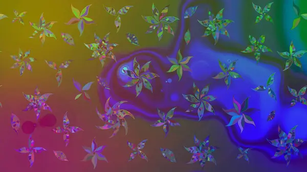 Simple cute pattern in small-scale flowers. Raster illustration. Floral sketch background for textile or book covers, manufacturing, wallpapers, print, gift wrap and scrapbooking.