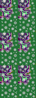 Eskiz Vintage Çiçek Deseni. Raster Kalça dokusu deseni.