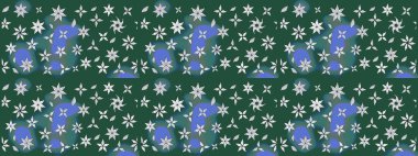 Raster çiçekli arka plan. Düz Çiçek Elementleri Tasarımı. Renkli Yaz Temalı eskiz kalıbı. Yazdır. Güzel eskiz şekli. Şirin kumaş deseni.