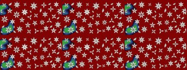 Kızılderili desenli desenli desenli şal deseni. Etnik Mandala süsü. Raster Henna dövme stili. Tekstil, tebrik kartı, boyama kitabı, telefon kılıfı baskısı için kullanılabilir.