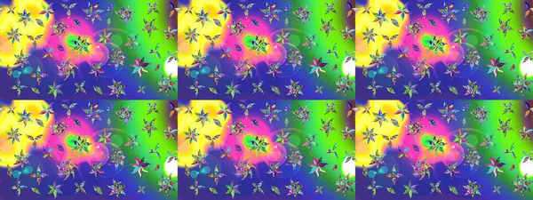 Çiçek yeşili eskiz deseni. Klasik taslak çizimi. Raster çiçek izi..