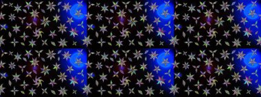 Nazik romantik baskı. Tatil havası. Bahar mevsimi. Raster güzel bir çiçek deseni çiziyor..