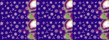 Zarif, parlak ve mavi çiçek desenli tasarım. Sabıka baskıları, bebek kıyafetleri, duvar kâğıtları, paket kutuları vb..