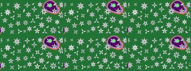 Eski usul küçük çiçekli şirin bir eskiz deseni. Moda arka planında parlak buketler. Kumaş, duvar kağıdı ve kağıt üzerine baskı yapmak için gelişen arka plan. Raster illüstrasyonu.