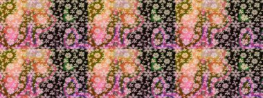 Tarafsız renklerde güzel çiçekli eskiz deseni, suluboya çiçek deseni, duvar kağıdı, kart veya kumaş için fayanslı. Raster..