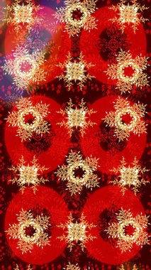 Elle boyanmış suluboya resim çizimleri, çiçekler ve bitkiler. Kırmızı renkte çiçekler.