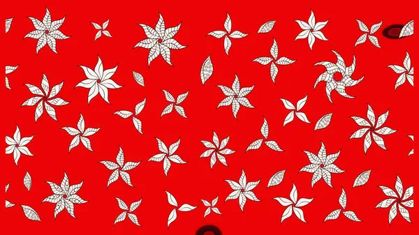 Bahar çiçekleriyle güzel bir çiçek deseni çizmişsin. Raster illüstrasyonu. Güzel kumaş deseni.