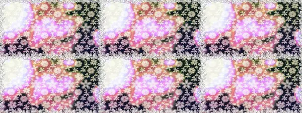 Raster deseni. Raster illüstrasyonu. Soyut çiçek desensiz arkaplan. Tarafsız renklerde. Küçük çiçekte sevimli çiçek deseni var..