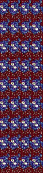 Raster illüstrasyonu. Küçük çiçekteki sevimli çiçek deseni. Tony 'nin kumaş kalıbını çiz. Modaya uygun kumaş deseni.