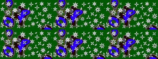 Parlak renkli çiçekli ve yeşil yapraklı harika bir çiçek deseni. Halk tarzı. Moda baskıları için zarif bir şablon. Modern çiçek arkaplanı.