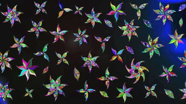 Güzel suluboya yaz çiçekleri deseni..