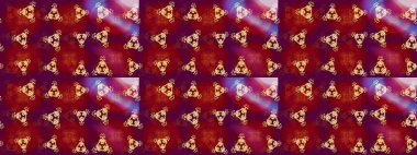 Yeni yıl kar tanesi. Düz kar karalama ikonları, yılbaşı afişi için kar taneleri silueti, kartlar. Güzel soyut kar tanesi raster tasarımı altın renkler üzerine.