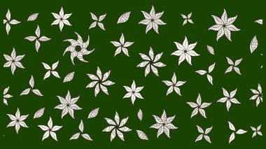 Modern stil dokusu. Çiçek desenli raster, yeşil çizgi grafik deseni soyut raster arkaplan.