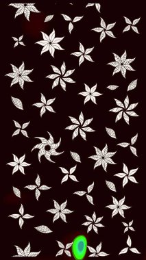 Çiçek desenli eskiz, yaz çiçekleri. Düz Çiçek Elementleri Tasarımı. Renkli Bahar Teması eskiz kalıbı. Siyah renkte çiçekler.