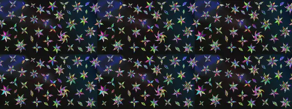 Küçük çiçekteki sevimli çiçek deseni. Gri renkli çiçekler.