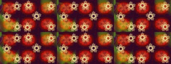 Raster illüstrasyonu. Güzel karalamalı çiçek desenli çizim. Güzel kumaş deseni. Küçük çiçekte sevimli çiçek deseni var..