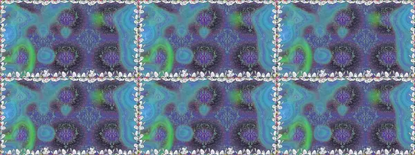 Raster stili kumaş deseni. Çiçekler suluboya desensiz.