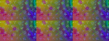 Klasik taslak çizimi. Raster çiçek izi. Çiçek yeşili çizim deseni.