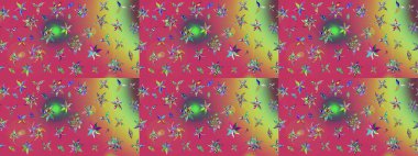 Güzel kumaş deseni. Küçük bir çiçekte eskiz deseni. Hoş bir çiçek geçmişi var. Raster illüstrasyonu.