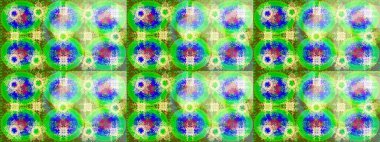 Mavi, nötr ve yeşil renkler üzerine şirin soyut kar tanesi raster tasarımı. Düz kar karalama ikonları, yılbaşı afişi için kar taneleri silueti, kartlar. Yeni yıl kar tanesi.