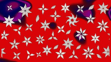 Küçük renkli çiçekler. Küçük çiçekte güzel bir desen. Motley illüstrasyonu. Moda baskıları için zarif bir şablon. Çiçekli bahar çiçekleri.