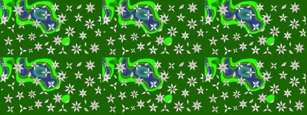 Çiçek deseni. Raster güzel kumaş deseni çiziyor. Renkli Bahar Teması eskiz kalıbı. Düz Çiçek Elementleri Tasarımı.