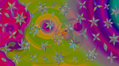 Tekstil, kumaş, kapaklar, duvar kağıtları, baskı, naylon, koleksiyon defteri, örgü, dekupaj için güzel bir eskiz. Küçük yeşil çiçeklerle oldukça kaliteli besin torbası deseni.