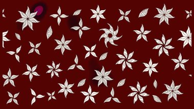 Renkli Bahar Teması eskiz kalıbı. Kırmızı renkte zarif çiçek buketi suluboya. Raster illüstrasyonu. Düz Çiçek Elementleri Tasarımı.