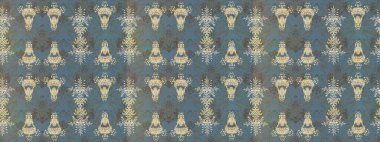 Tarafsız, gri ve kahverengi kar taneleri. Noel için tatil tasarımı, yeni yıl moda baskıları. Kar tanelerinin soyut arkaplanlı Noel arkaplanı. Raster illüstrasyonu. Güzel tasarım..