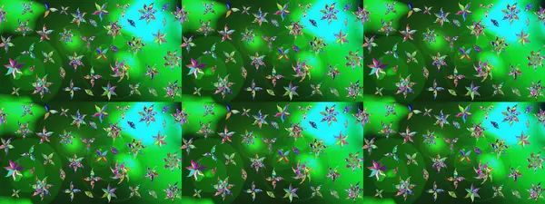 Raster stili kumaş deseni. Çiçekler suluboya çizim deseni.