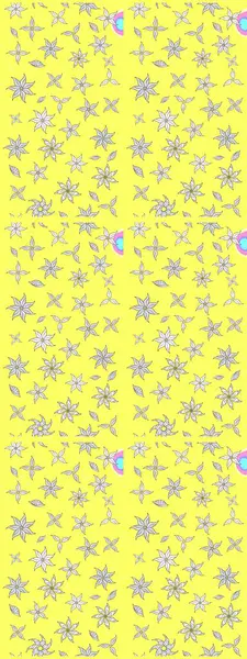 Çiçekleri, deniz kabukları, mandalaları ve suluboya efektleriyle donanma geçmişi. Yatak çarşafları, ceket, paket tasarımı, kumaş ve moda kavramları için tekstil baskısı. Çizim kalıbı etnik tasarım.