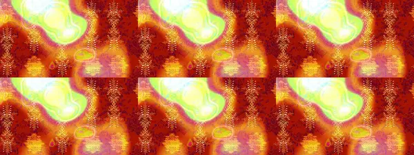 Raster illüstrasyonundaki çiçek desenli çizim. Kırmızı, turuncu ve sarı renkte çiçekler.