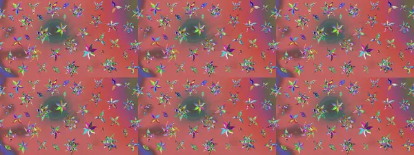 Yapraklı çizim şekli. Şirin, zarif çiçekler Raster illüstrasyonu. Poster ya da kapak için arka plan. Tekstil için figür. Davetiye ve kartpostal tasarımı için dekoratif çiçek unsurları.