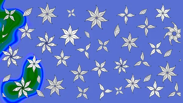 Beautiful watercolor Bouquet of summer flowers sketch pattern. Nice fabric pattern.