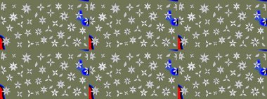 Raster Güzel kumaş deseni. Çiçek arkaplan ile soyut zarafet çizim deseni.