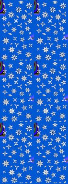 Raster Moda kumaş deseni. Çizgi çizimi kalıbı. Şirin çiçekler..