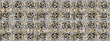 Renkli elementlerle Raster ilginç desen.