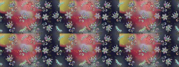 Botanik seamless modeli. Organik öğeleri. Suluboya efekti. Raster desen.