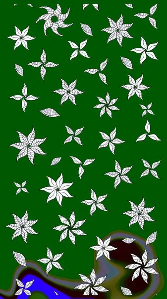 Kıvırcık, parlak örgü. Raster illüstrasyonu. Eski moda arka plan. Çiçek çelengi. Güzel, parlak, pürüzsüz kumaş, tuval. Desen, çizim, çiçek sınırı..