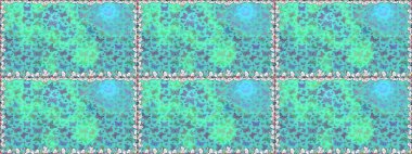 Kelebeklerle kusursuz desen. Mavi. Kumaş, kağıt, ambalaj kağıdı ve duvar kağıdı tasarımı için sevimli bir arkaplan.