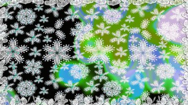 Çiçekli zambaklar kusursuz bir arka plan. Çiçek açan parlak kolaj çiçekleri nötr. Çiçek tasarımı için inanılmaz kolaj cennet tarzı..