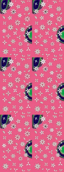 Modern, pembe raster arka plan duvar kağıdı çizimi, klasik çizgili desenli desenli çiçekler, çiçekli süsler. Çiçekli el çizimi çizimi deseni.