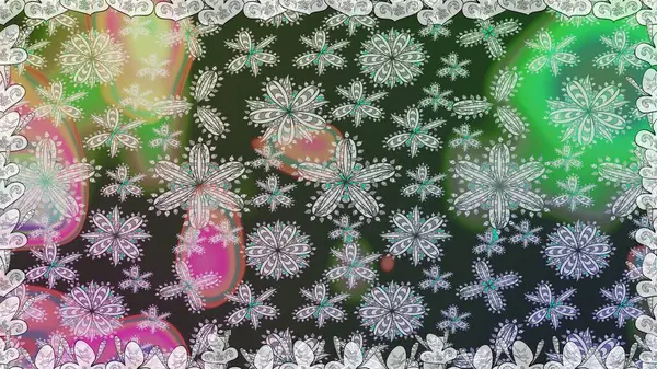 Suluboya tarzında gri renkli çiçekler. Suluboya kusursuz desen. Çiçek izi.