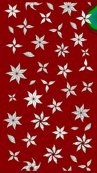 Davetiye ve kartpostal tasarımı için dekoratif çiçek unsurları. Tekstil için figür. Poster ya da kapak için arka plan. Yapraklı çizim şekli. Sevimli zarif çiçekler Raster illüstrasyonu.