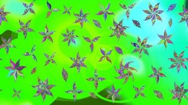 Çiçekli çiçek deseni, suluboya. Raster deseni. Süslü kumaş deseni.