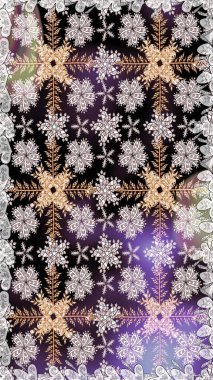 Tarafsız renklerde çok renkli, zarif küçük çiçekler ve komik böcekler, raster deseni, illüstrasyon.