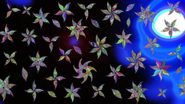 Yumuşak pamuk tasarımı. Klasik çiçek desenli. Paketleme, tekstil, duvar kâğıdı için çiçek eskizi. Yumuşak fayans. Raster taze dokusu.